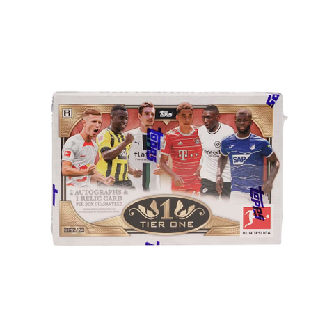 2022/23 Topps Tier One Bundesliga Soccer Hobby Box