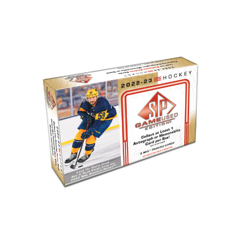2022/23 Upper Deck SP Game Used Hockey Hobby Box