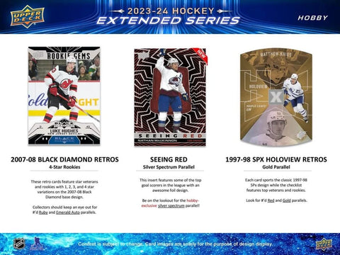 2023/24 Upper Deck Extended Series Hockey Hobby Box