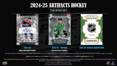 2024/25 Upper Deck Artifacts Hockey Hobby Box