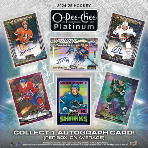2024/25 Upper Deck O-Pee-Chee Platinum Hockey Hobby Box