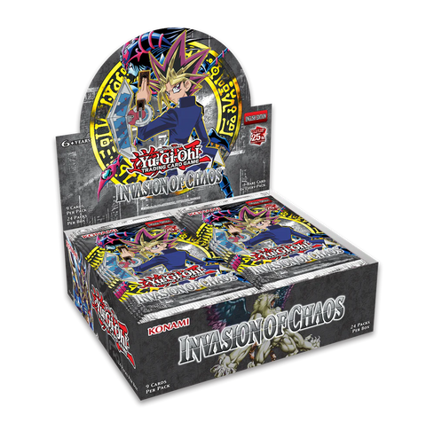 Yu-Gi-Oh 25th Anniversary: Invasion of Chaos Booster Box