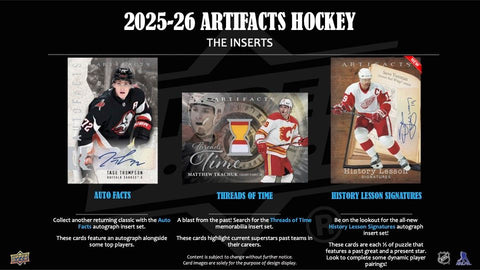 2025/26 Upper Deck Artifacts Hockey Hobby Box