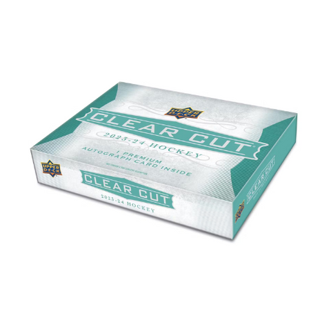2023/24 Upper Deck Clear Cut Hockey Hobby Box