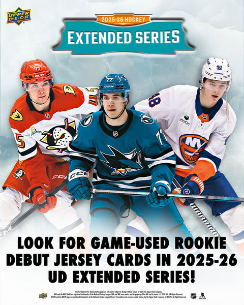 2025/26 Upper Deck Extended Series Hockey Hobby Box
