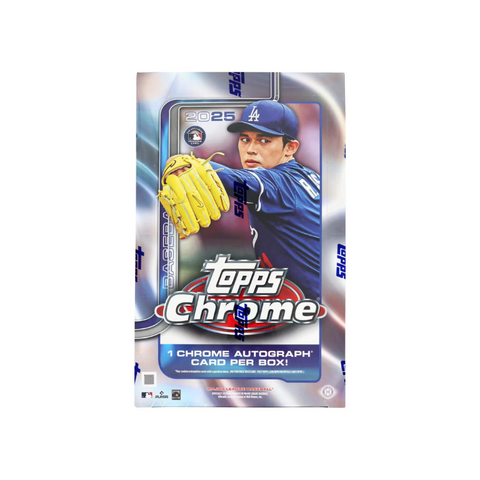2025 Topps Chrome Baseball Hobby Box