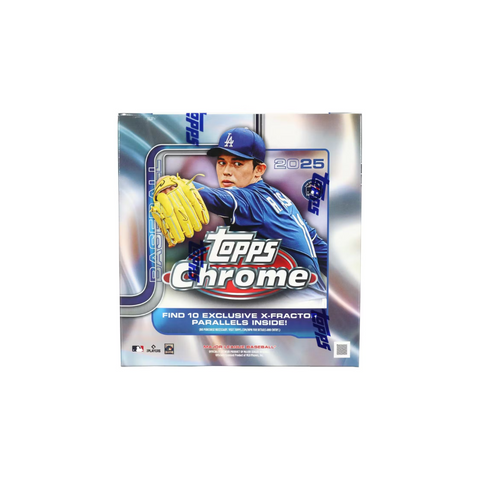 2025 Topps Chrome Baseball Mega Box