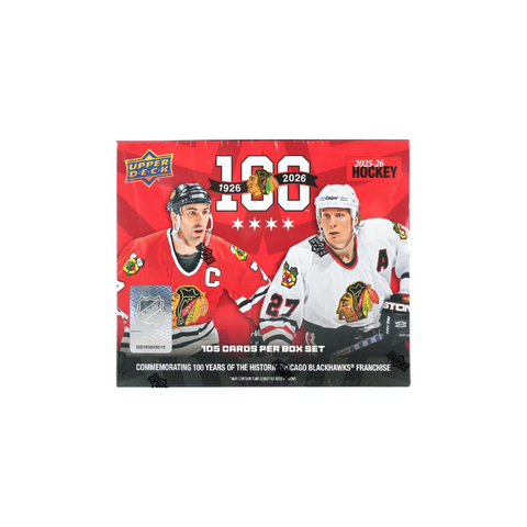 2025/26 Upper Deck Chicago Blackhawks Centennial Hockey Box Set