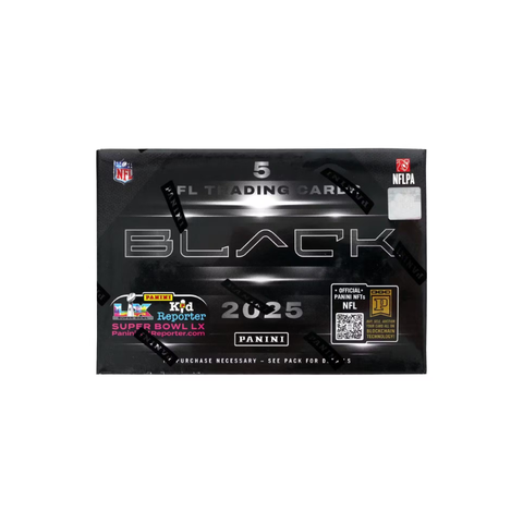 2025 Panini Black Football Hobby Box