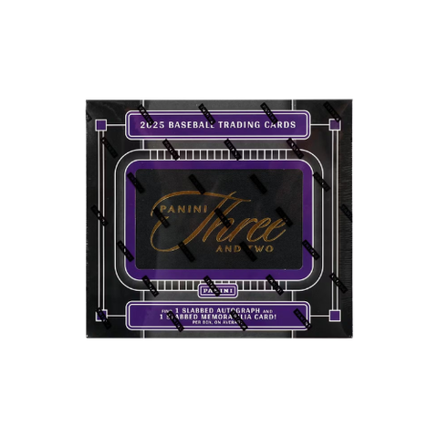 2025 Panini Three and Two Baseball Hobby Box