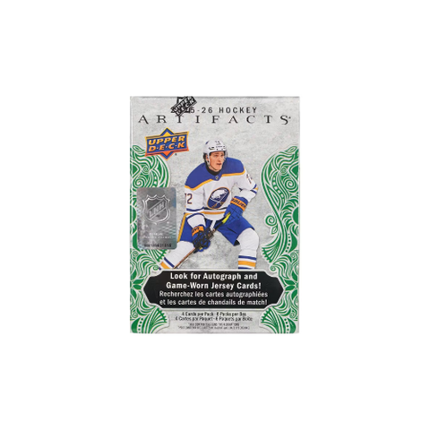 2025/26 Upper Deck Artifacts Hockey Blaster Box