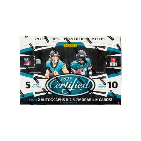 2025 Panini Certified Football Hobby Box