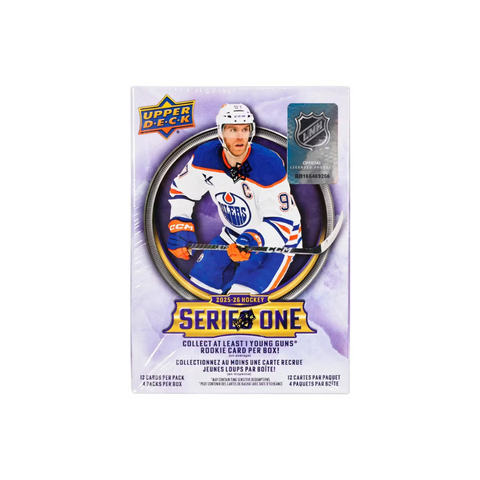 2025/26 Upper Deck Series 1 Hockey Blaster Box