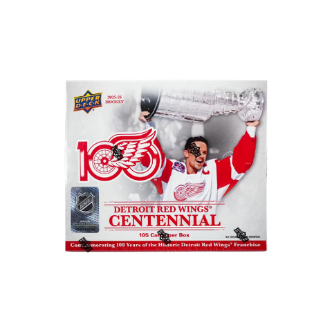 2025/26 Upper Deck Detroit Red Wings Centennial Hockey Box Set