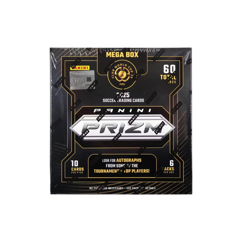 2025 Panini Prizm FIFA Club World Cup Soccer Hobby Mega Box
