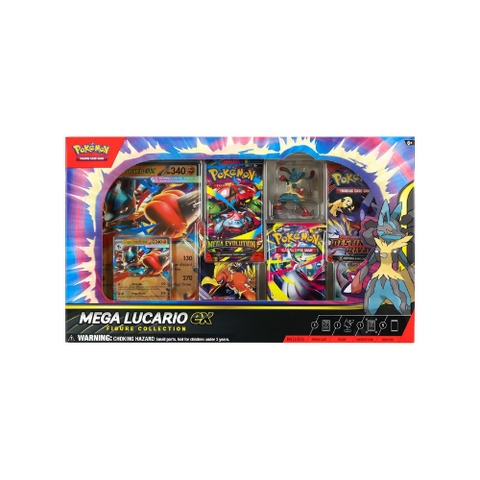 Pokemon Mega Lucario ex Figure Collection Box