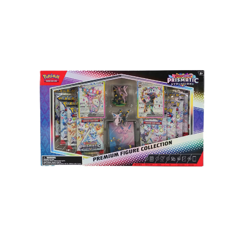 Pokemon Prismatic Evolutions Premium Figure Collection Box