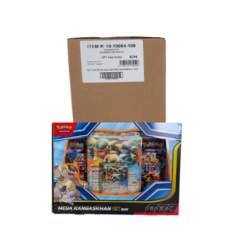 Pokemon Mega Kangaskhan ex Collection 6 Box Case
