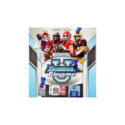 2025 Bowman University Chrome Football Mega Box