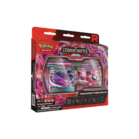 Pokemon Team Rockets Mewtwo League 6 Battle Deck Case