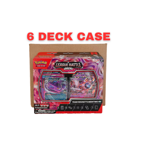 Pokemon Team Rockets Mewtwo League 6 Battle Deck Case
