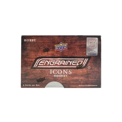 2024/25 Upper Deck Engrained Icons Hockey Hobby Box
