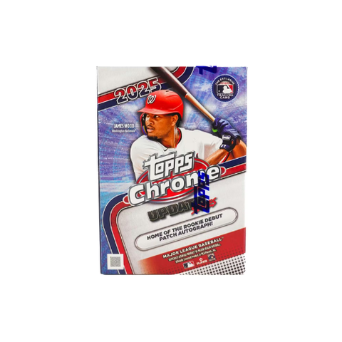 2025 Topps Chrome Update Series Baseball Blaster Box (max 2 per customer)
