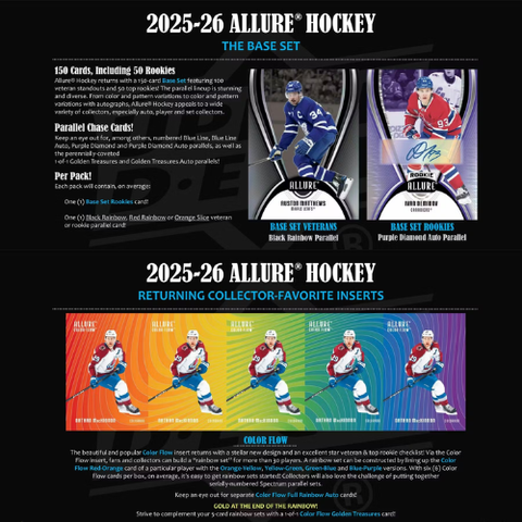 2025/26 Upper Deck Allure Hockey Hobby Box