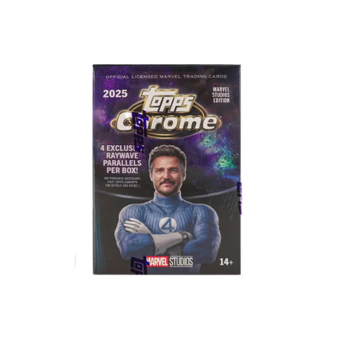 2025 Topps Chrome Marvel Studios Blaster Box