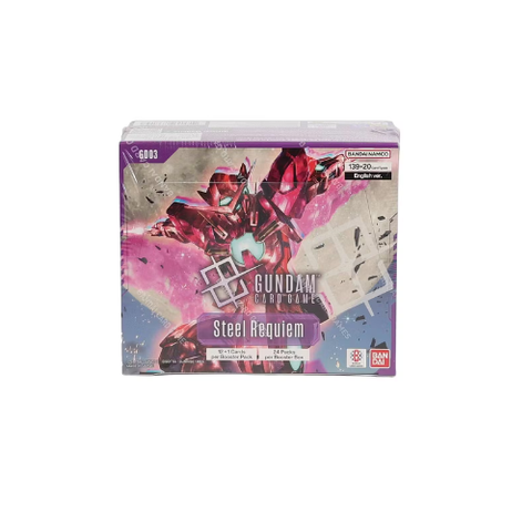 Gundam TCG Steel Requiem (GD03) Booster Box