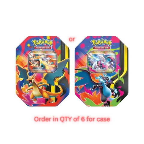 Pokemon TCG Mega Charizard ex Tin