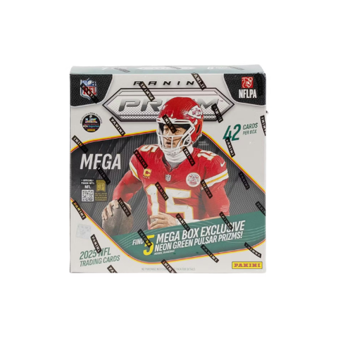 2025 Panini Prizm Football Retail Mega Box