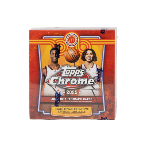 2025 Topps Chrome McDonald's All American Basketball Mega Box