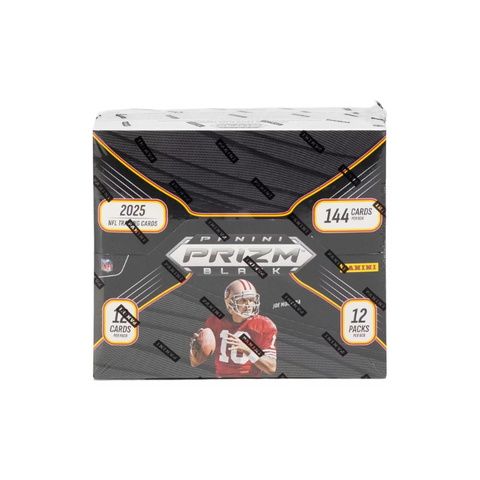 2025 Panini Prizm Black Football Hobby Box