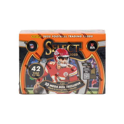 2025 Panini Select Football Mega Hobby Box