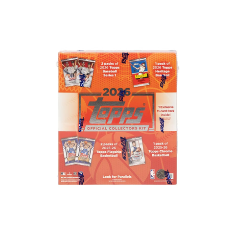 2026 Topps MLB x NBA Official Collector Kit Box