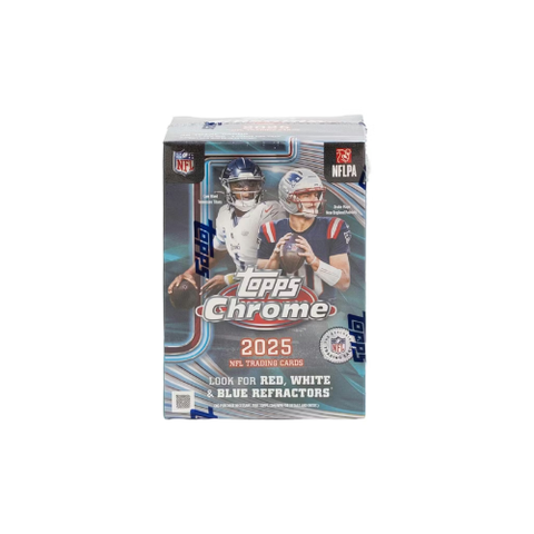 2025 Topps Chrome Football Blaster Box