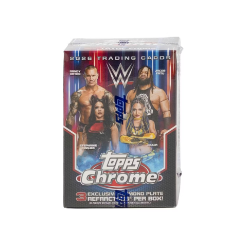 2026 Topps Chrome WWE Wrestling Blaster Box
