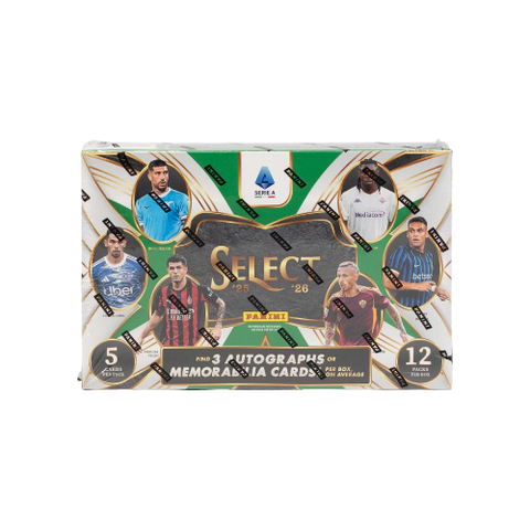 2025/26 Panini Select Serie A Soccer Hobby Box