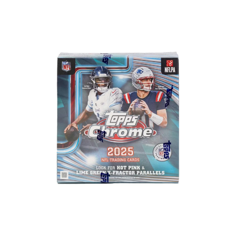 2025 Topps Chrome Football Mega Box