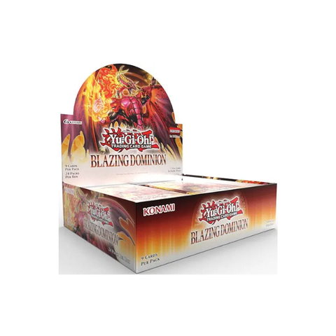 YUGIOH YGO BLAZING DOMINION BOOSTER