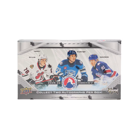 2025/26 Upper Deck AHL Hockey Hobby Box