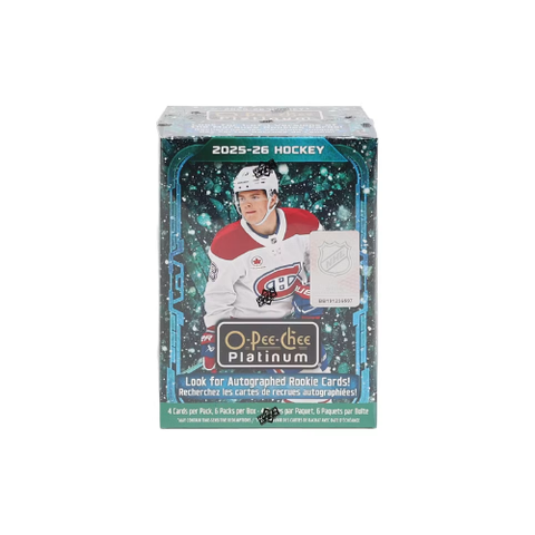 2025/26 Upper Deck O-Pee-Chee Platinum Hockey Blaster Box
