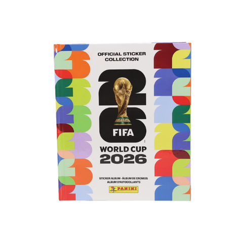 2026 Panini FIFA World Cup Soccer Sticker HARD Cover Album