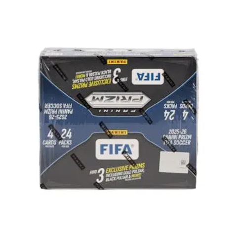 2025-26 Panini Prizm FIFA Soccer Retail Box