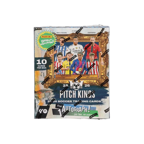2025/26 Panini Pitch Kings Soccer Hobby International Box