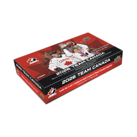 2026 Upper Deck Team Canada Hockey Hobby Box