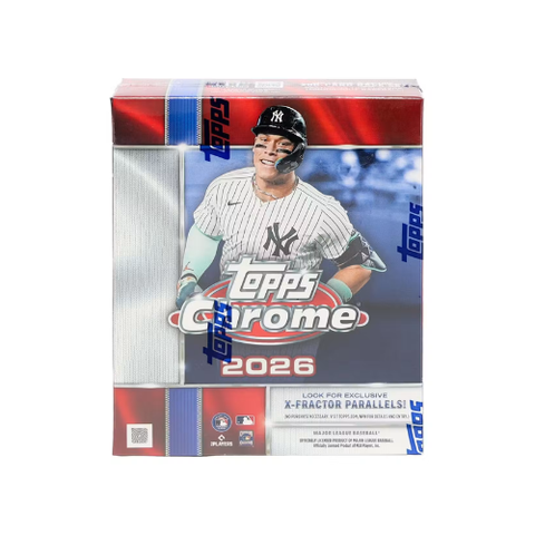 2026 Topps Chrome Baseball Mega Box