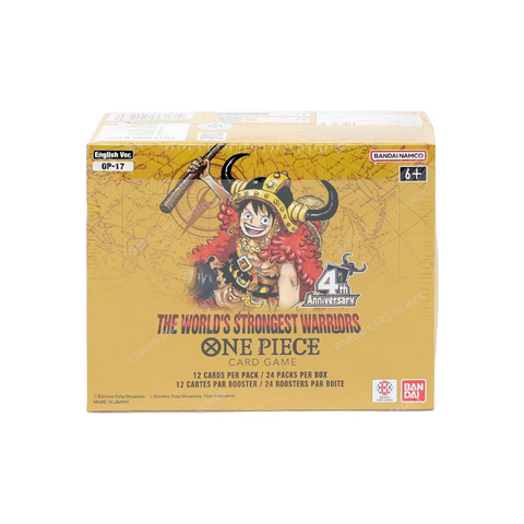 One Piece TCG: The World's Strongest Warriors OPO17 Booster Box