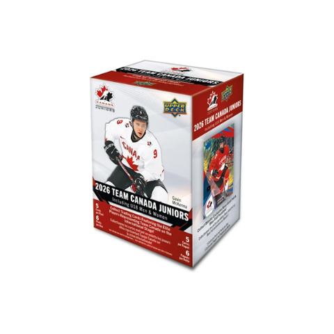 2026 Upper Deck Team Canada Juniors Hockey Blaster Box